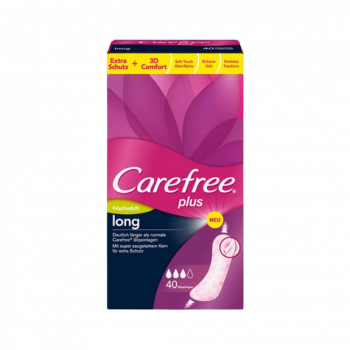 Carefree Plus Long Frischeduft, Slipeinlagen, 40 Stück